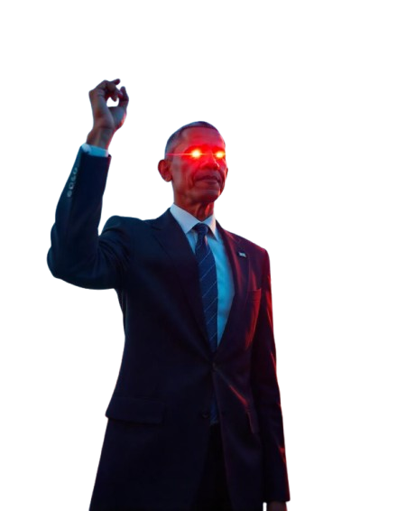 Laser Obama